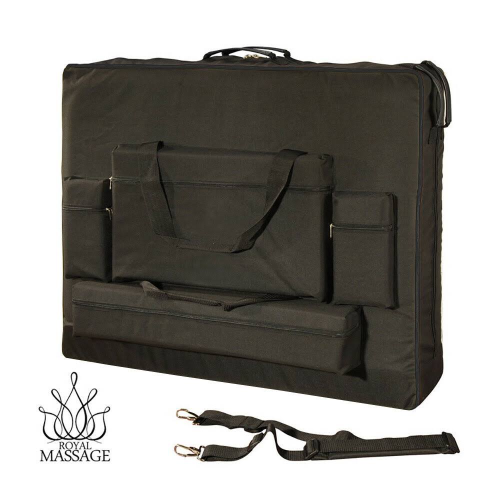 Royal Massage Deluxe Black Universal Oversized Massage Table Carry Case 32