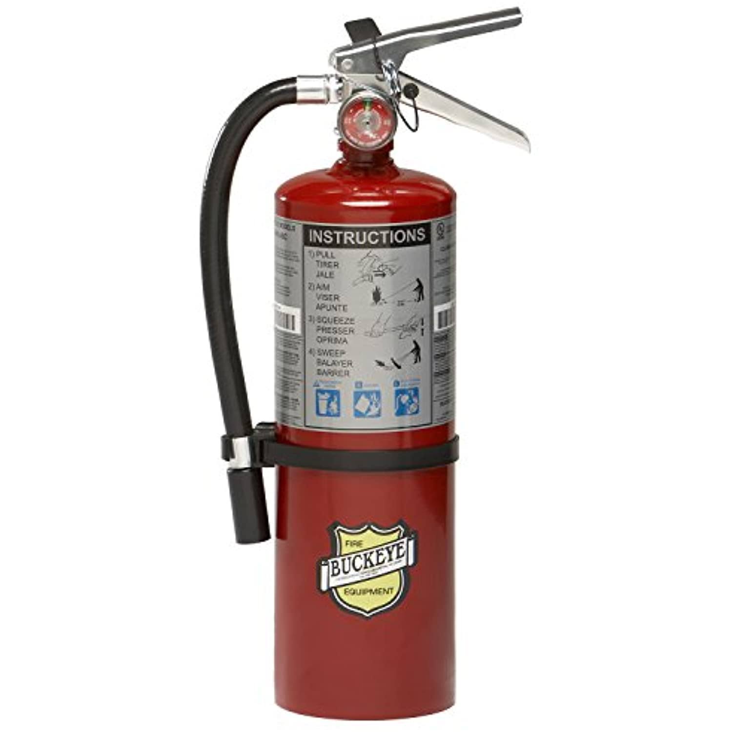 Buckeye 10914 Fire Extinguisher 3a40bc Dry Chemical 5 lb