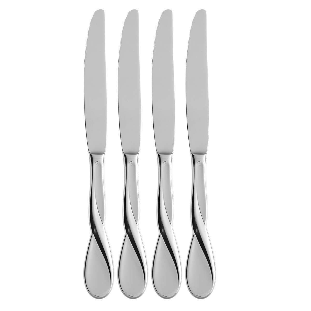 Oneida Aquarius Fine Flatware Dinner Knives Set of 4