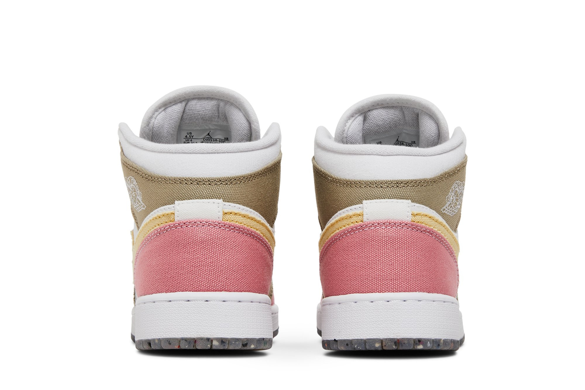 Air Jordan 1 Mid SE GS Pastel Grind DJ0338100