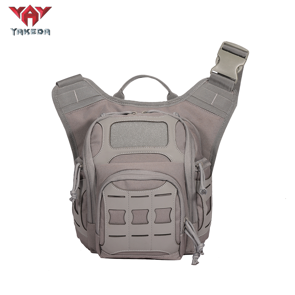 Outdoor Tactical Chest Bag, Men'S Multi-Functional Military Camouflage Cycling Cross-Body Bag, One-Shoulder Backpack - ForcesArmy