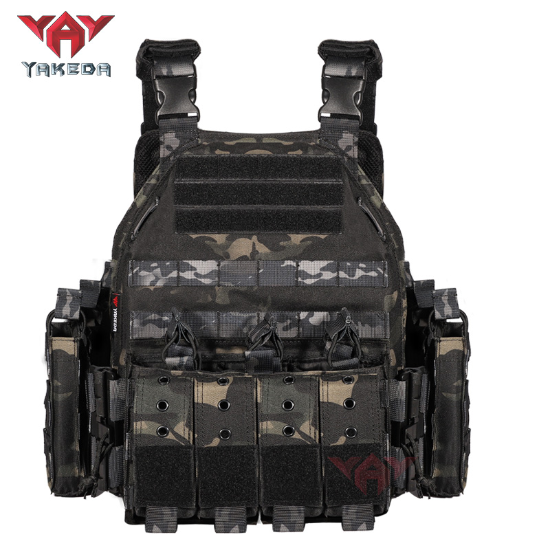 VT-6026-3CPQR YAKEDA quick release swat jpc military molle army tactical bullet proof plate carrier vest for hunting - ForcesArmy