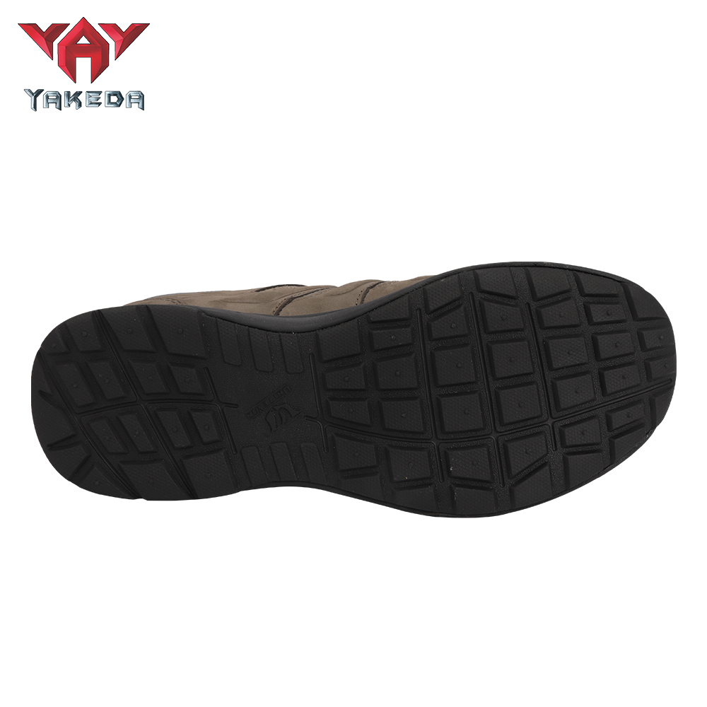BT-3013 Yakeda Men's Breathable Sneaker Shoes Genuine Leather Wear-resistant Climbing Trekking Outdoor Hiking Boots - ForcesArmy
