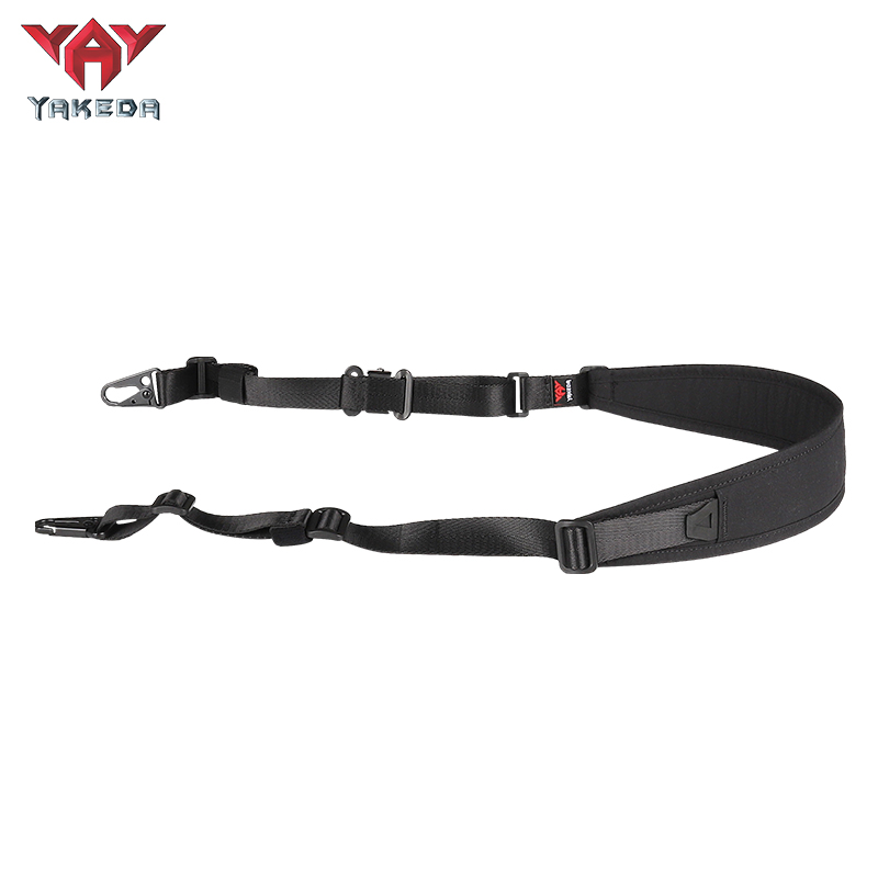 Yakeda 500D Nylon Tactical Belt Single Straps Nylon Sling Webbbing Sling Bungee Strap Hunting Accessories Tactical Sling - ForcesArmy