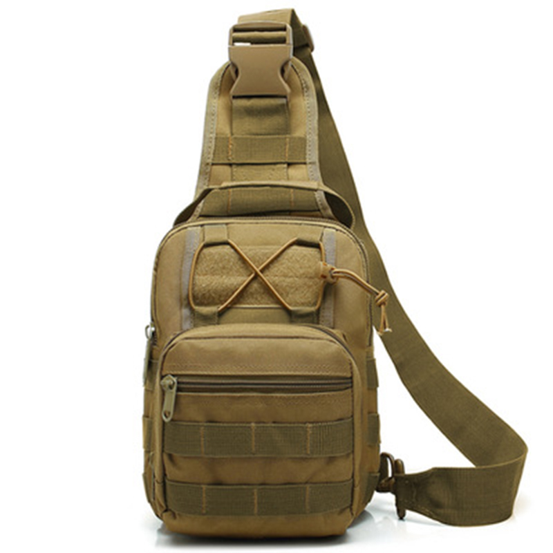 A88060-1 Yakeda Small outdoor waterproof EDC laser cut pistol concealed tactical crossbody shoulder pack chest sling bag - ForcesArmy