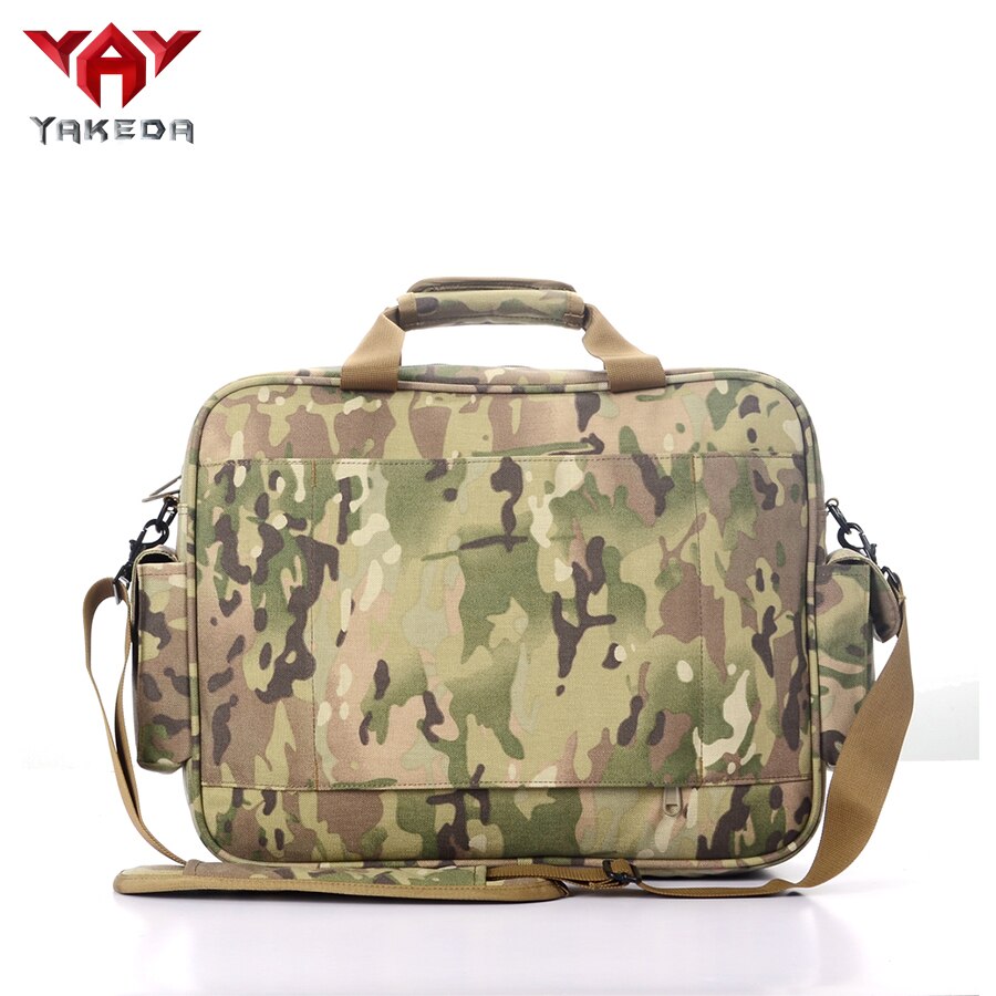 Tactical Brief Case Outdoor 15.6  Laptop Bag Multifunction Handbags Briefcase camouflage Laptop Bag - ForcesArmy