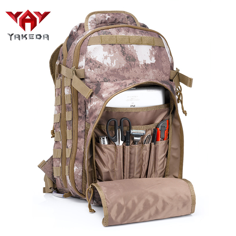Military Tactical Backpack Hiking Camping Bag Large Capacity Outdoor Sports Waterproof Camouflage Bag - ForcesArmy