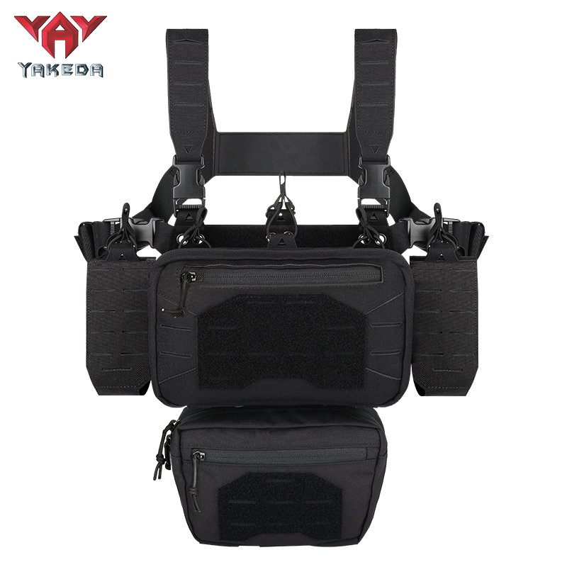YKD-088 YAKEDA New Fashion Crossbody Harness Vest Conceal Tactical Chest Rig - ForcesArmy