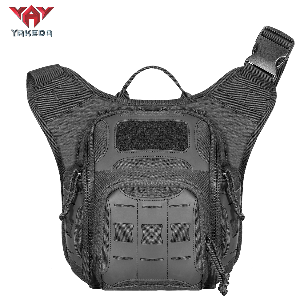 Outdoor Tactical Chest Bag, Men'S Multi-Functional Military Camouflage Cycling Cross-Body Bag, One-Shoulder Backpack - ForcesArmy