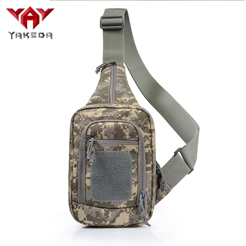 KF-083 YAKEDA Nylon Tactical sling bag Cross Body Gun Backpack design for handgun move quickly - ForcesArmy