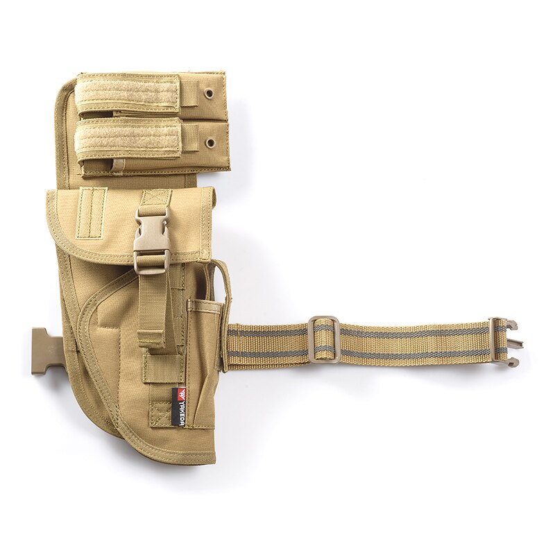 KF-070 Yakeda Universal Tactical Leg Holster With Magazine Pouch Fully Adjustable And Removable - ForcesArmy