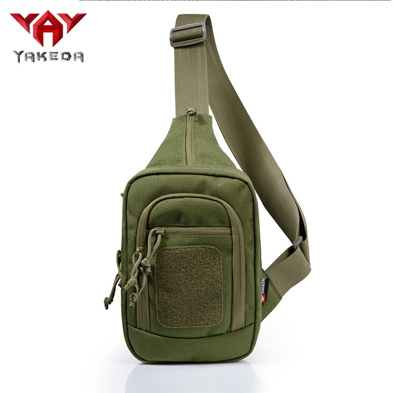 KF-083 YAKEDA Nylon Tactical sling bag Cross Body Gun Backpack design for handgun move quickly - ForcesArmy
