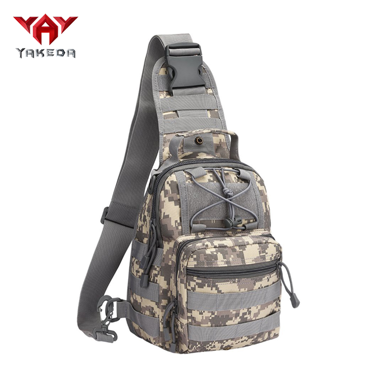 A88060 Yakeda Casual Outdoor Shoulder Bag Chest Bag Travel pad Crossbody Daypack sling bag - ForcesArmy