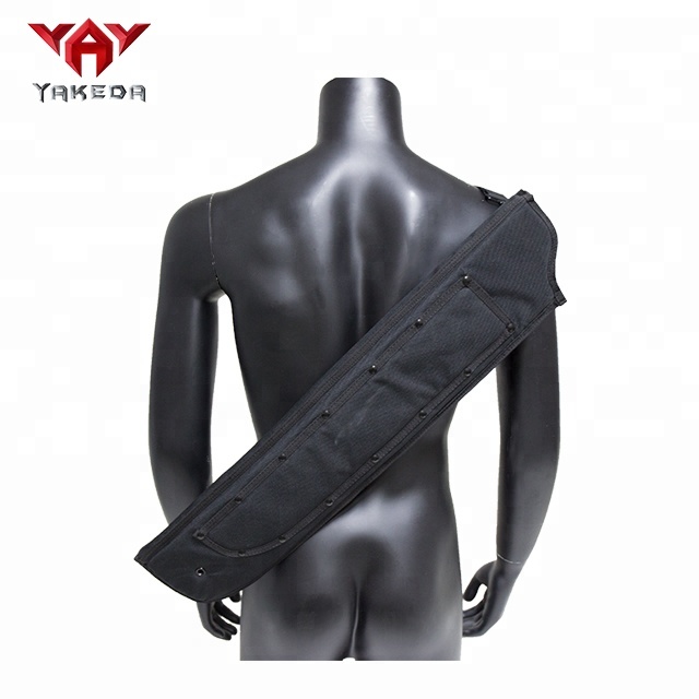 Yakeda Molle Black Outdoor Hunting Holder Archery Bow Arrow Quiver Bag Shotgun Scabbard - ForcesArmy