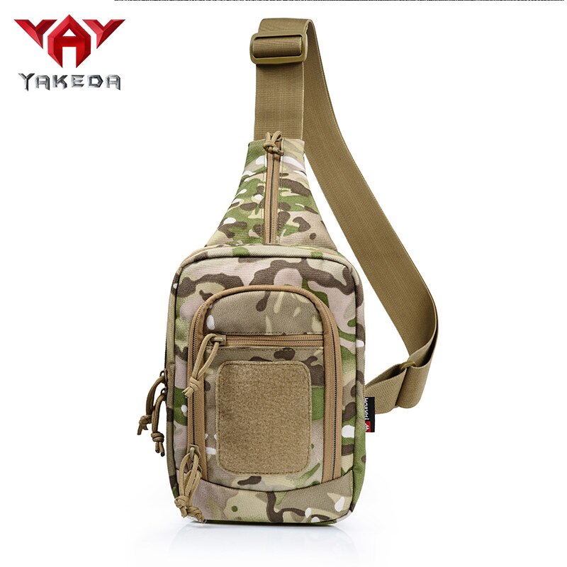 KF-083 YAKEDA Nylon Tactical sling bag Cross Body Gun Backpack design for handgun move quickly - ForcesArmy