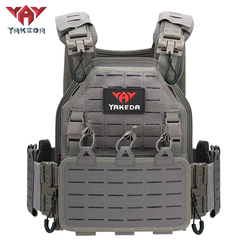VT-6094A YAKEDA 1000D Nylon Tactical Gear Military Airsoft CS Game Hunting MOEEL Army Laser Cut Vest - ForcesArmy