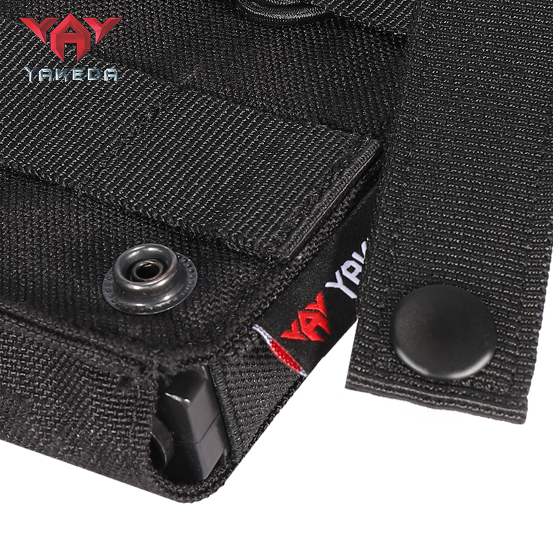 TL-807 Yakeda Nylon Molle Double Pistol Mag Pouch Other Police Hunting Military AK Mag Holder Tactical - ForcesArmy