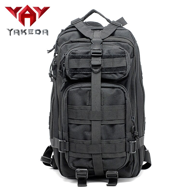 BK-5043 YAKEDA Hiking Camping Camouflage 25L Waterproof Army Tactical Backpack Outdoor Military Rucksack Hiking Trekking - ForcesArmy