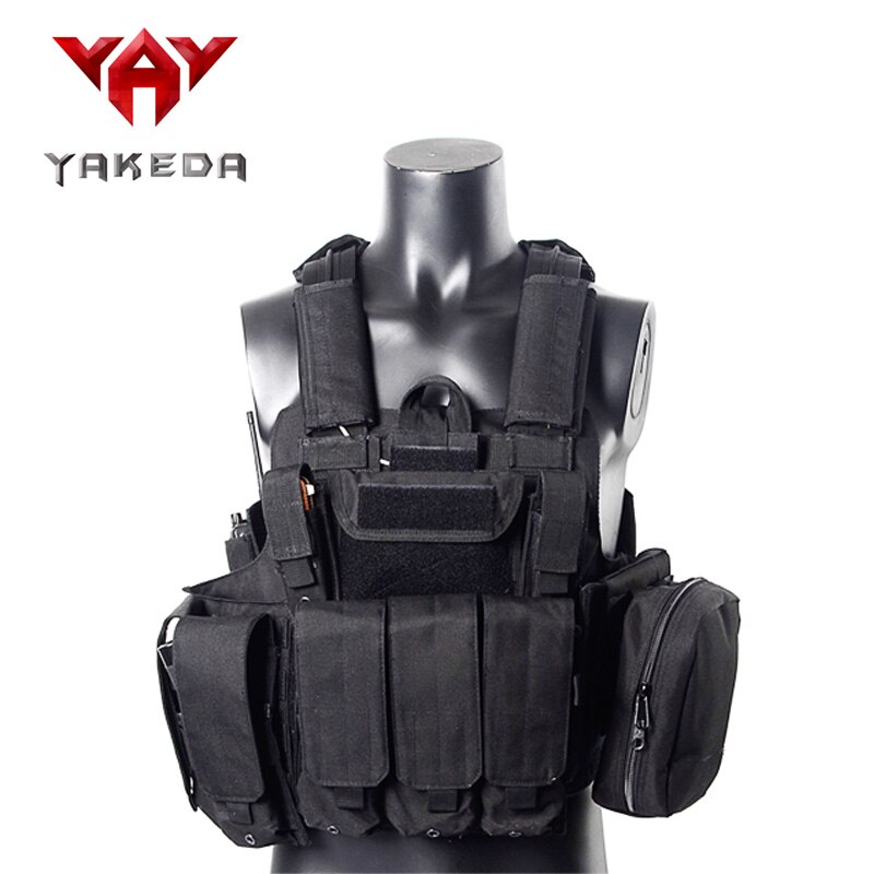 VT-1084 YAKEDA Military Tactical Vest Police Paintball Wargame Wear MOLLE Body Armor Hunting Vest CS - ForcesArmy