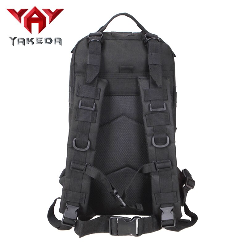 BK-5043 YAKEDA Hiking Camping Camouflage 25L Waterproof Army Tactical Backpack Outdoor Military Rucksack Hiking Trekking - ForcesArmy