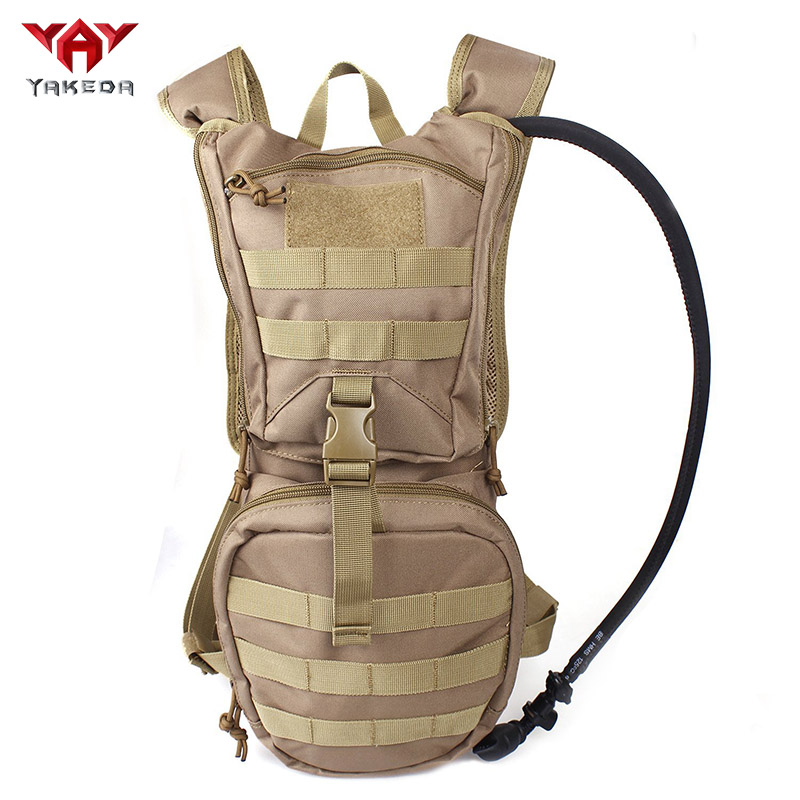 KF-064 YAKEDA Tactical Hydration Pack Backpack 900D with 2.5L TPU Water Bladder for Mountain Biking, Hiking, Running,Hunting, Walking and Climbing - ForcesArmy