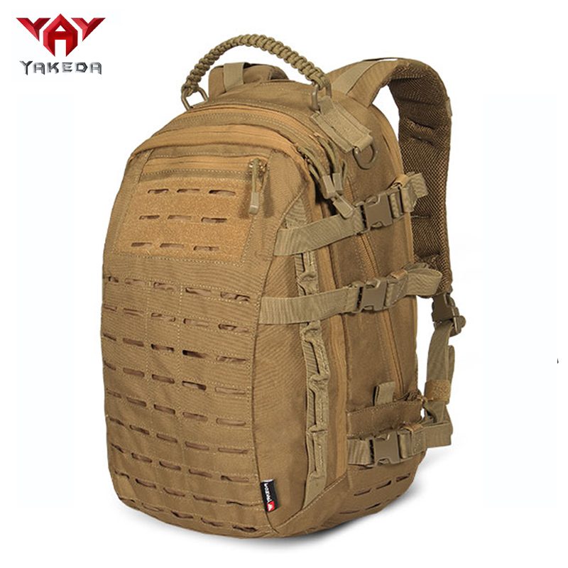 BK-2236 YAKEDA new design polyester laser molle bag hiking softback back pack military tactico molle backpack - ForcesArmy