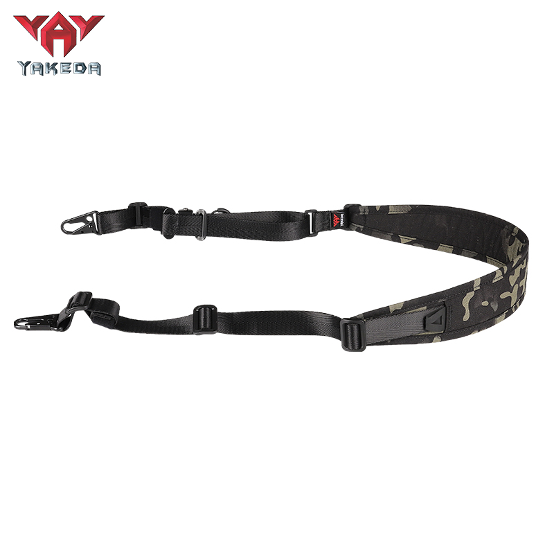 Yakeda 500D Nylon Tactical Belt Single Straps Nylon Sling Webbbing Sling Bungee Strap Hunting Accessories Tactical Sling - ForcesArmy