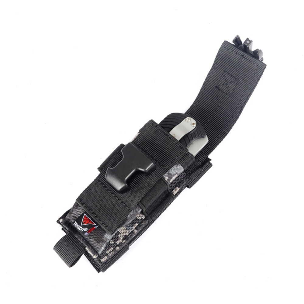 Sports 1000D Nylon Camouflage Tactical MOLLE Hunting Holster Cartridge Clip Bullet Tool Knife Belt Pouch Sheath - ForcesArmy
