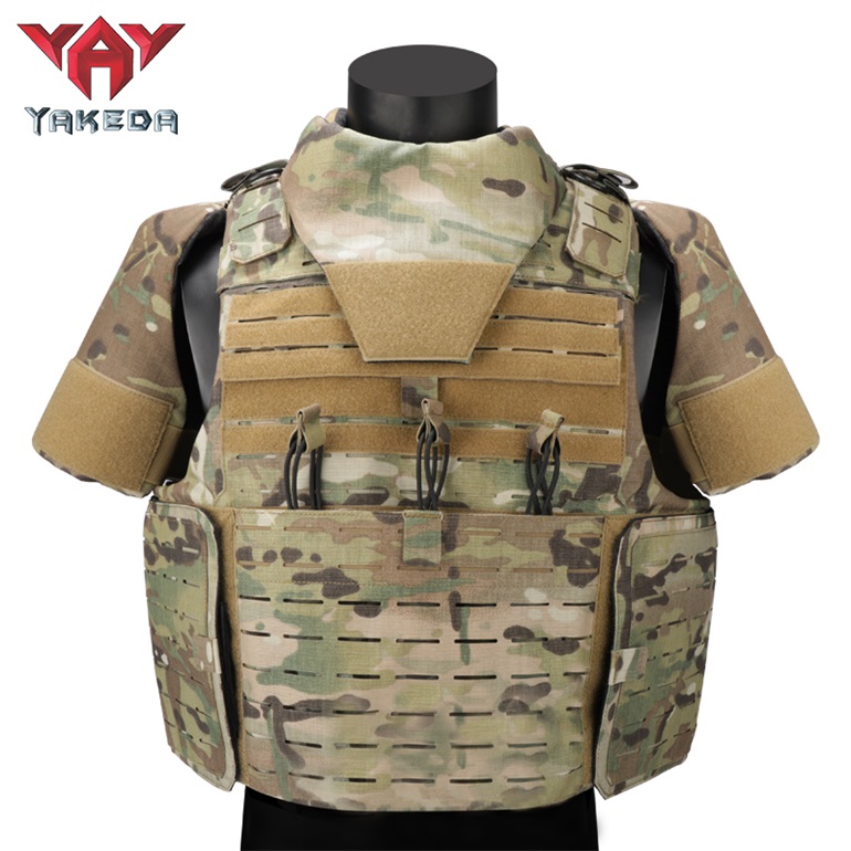 Yakeda Military Full body Armor Protection Bulletproof Custom Vest for Army Security Vests Plate Carrier - ForcesArmy