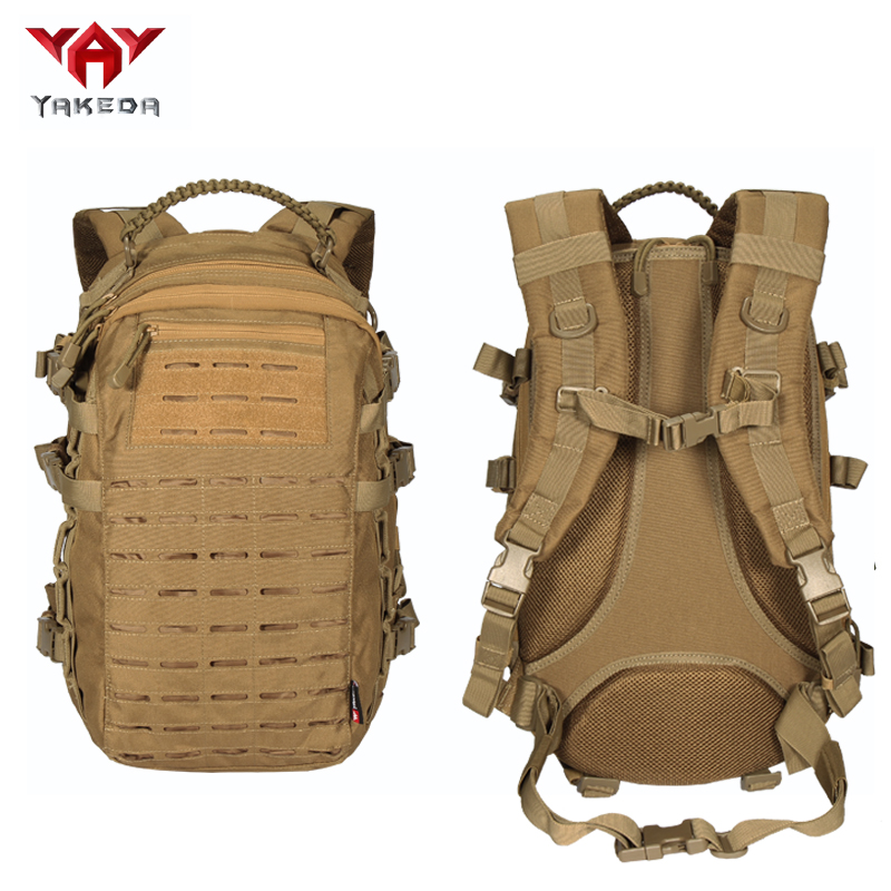 BK-2236 YAKEDA new design polyester laser molle bag hiking softback back pack military tactico molle backpack - ForcesArmy