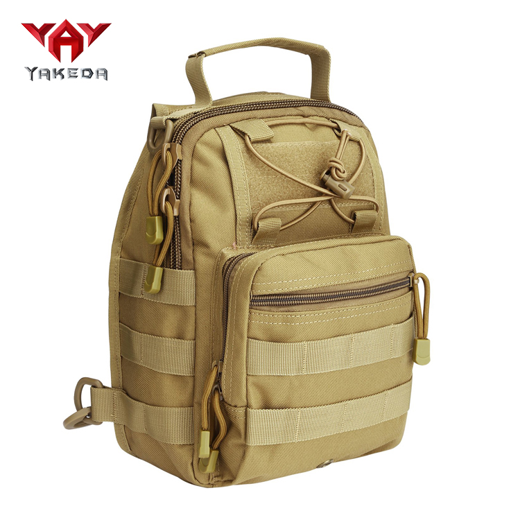A88060 Yakeda Casual Outdoor Shoulder Bag Chest Bag Travel pad Crossbody Daypack sling bag - ForcesArmy