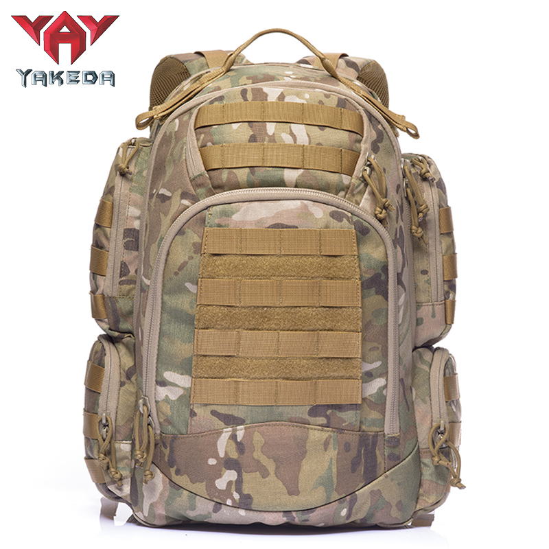 KF-011 Yakeda outdoor equipment backpack all terrain camouflage multicam army fan bag water repellent - ForcesArmy