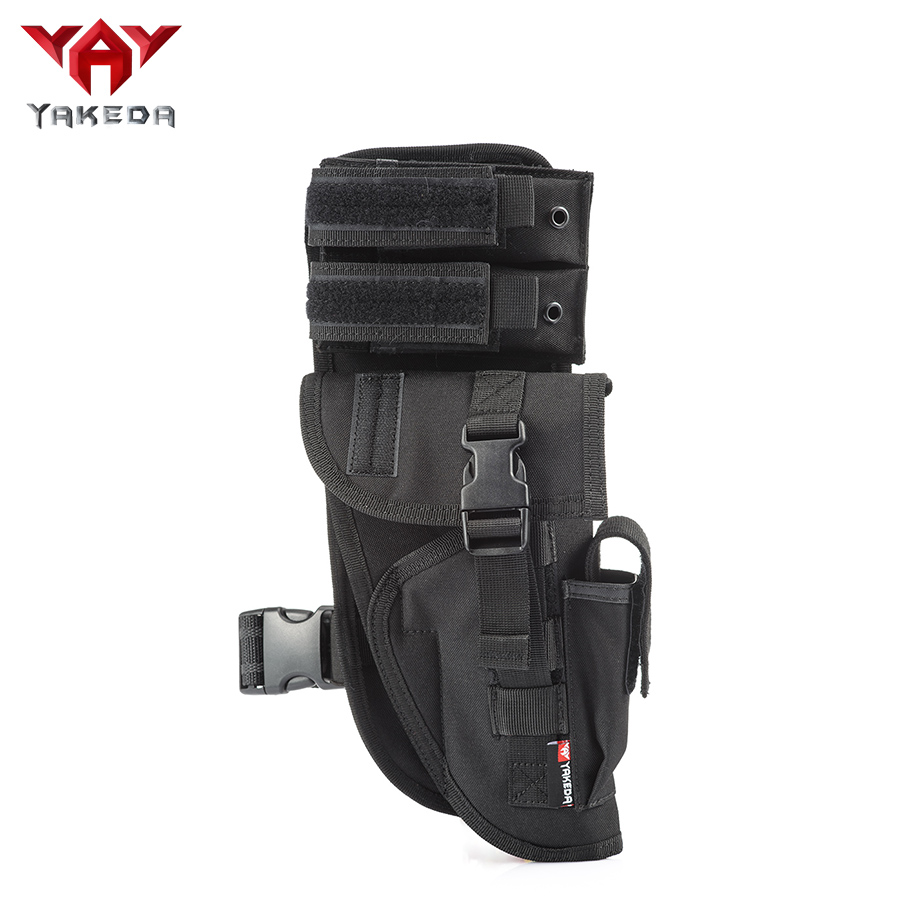 KF-070 Yakeda Universal Tactical Leg Holster With Magazine Pouch Fully Adjustable And Removable - ForcesArmy