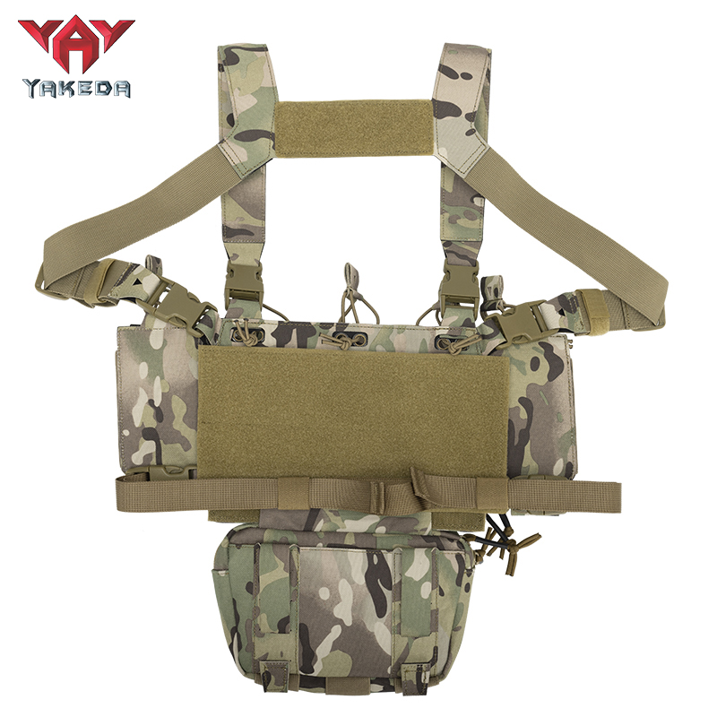 YKD-088 YAKEDA New Fashion Crossbody Harness Vest Conceal Tactical Chest Rig - ForcesArmy