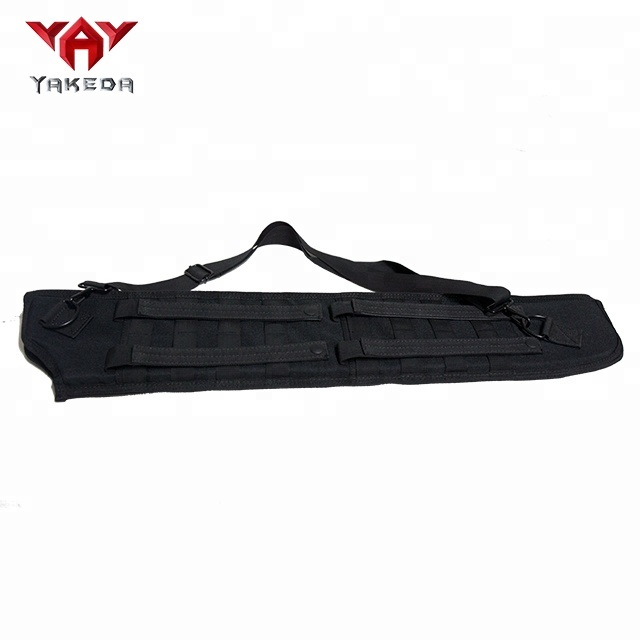 Yakeda Molle Black Outdoor Hunting Holder Archery Bow Arrow Quiver Bag Shotgun Scabbard - ForcesArmy