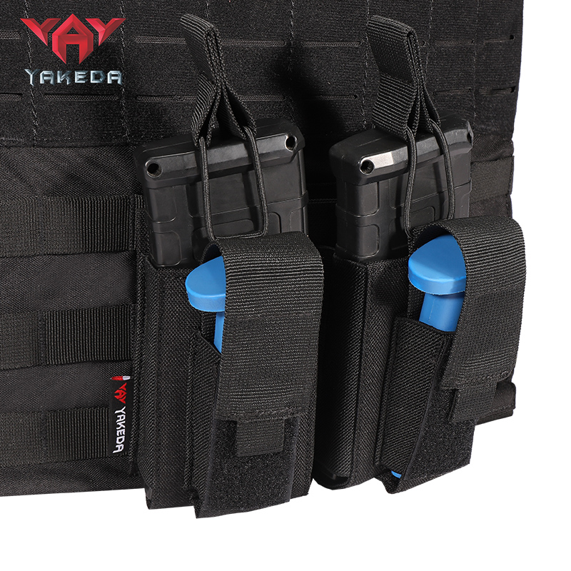 TL-807 Yakeda Nylon Molle Double Pistol Mag Pouch Other Police Hunting Military AK Mag Holder Tactical - ForcesArmy