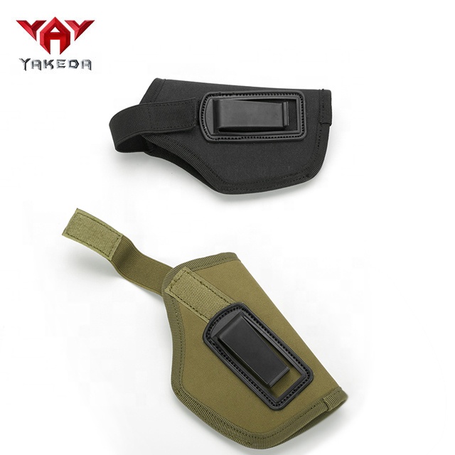 Yakeda CS Durable Pistol Tactical Concealed Carry Hand Gun Clip Holster Pouch for Outdoor Hunting - ForcesArmy