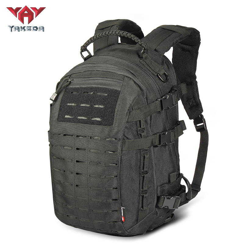 BK-2236 YAKEDA new design polyester laser molle bag hiking softback back pack military tactico molle backpack - ForcesArmy