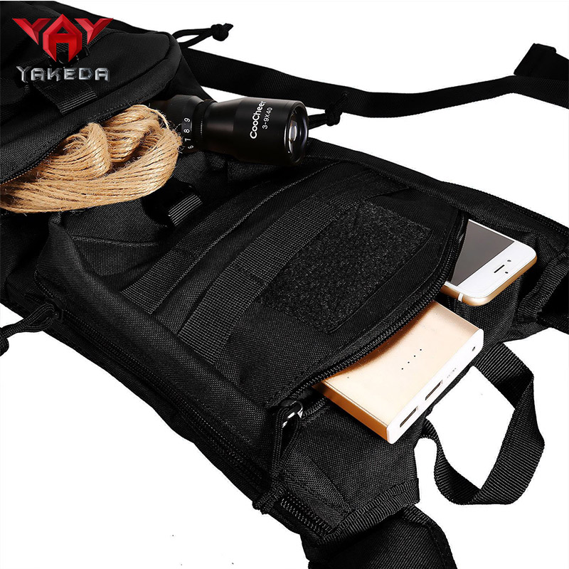 KF-064 YAKEDA Tactical Hydration Pack Backpack 900D with 2.5L TPU Water Bladder for Mountain Biking, Hiking, Running,Hunting, Walking and Climbing - ForcesArmy