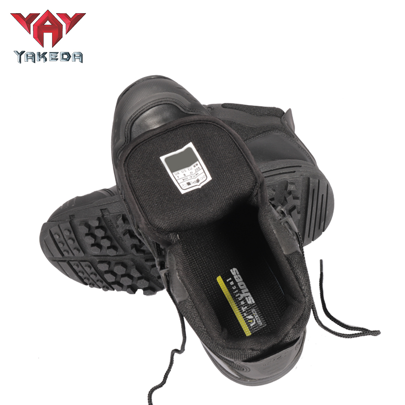 BT-3008 Botas Militares Police Army Boot Waterproof Hiking Boot Combat Tactical Leather Black Military Boots For Men - ForcesArmy