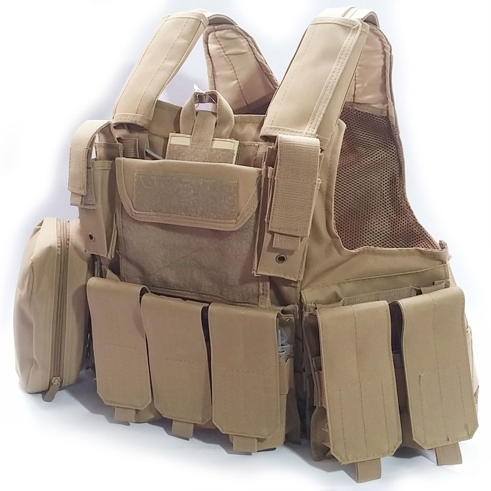 VT-1084 YAKEDA Military Tactical Vest Police Paintball Wargame Wear MOLLE Body Armor Hunting Vest CS - ForcesArmy