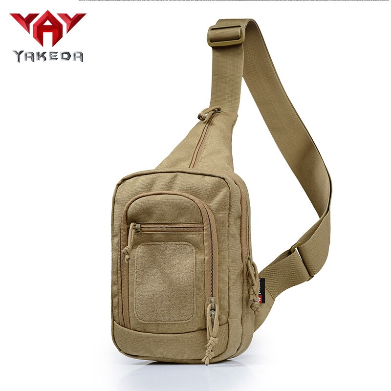 KF-083 YAKEDA Nylon Tactical sling bag Cross Body Gun Backpack design for handgun move quickly - ForcesArmy