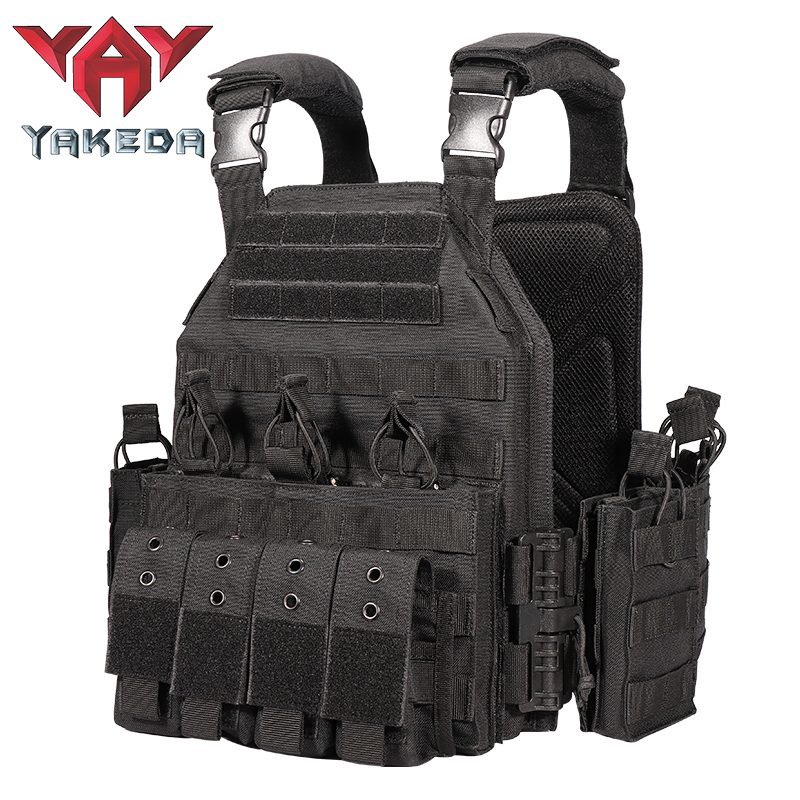 VT-6026-3CPQR YAKEDA quick release swat jpc military molle army tactical bullet proof plate carrier vest for hunting - ForcesArmy