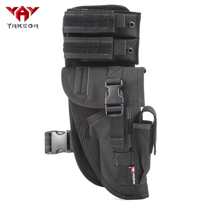 KF-070 Yakeda Universal Tactical Leg Holster With Magazine Pouch Fully Adjustable And Removable - ForcesArmy