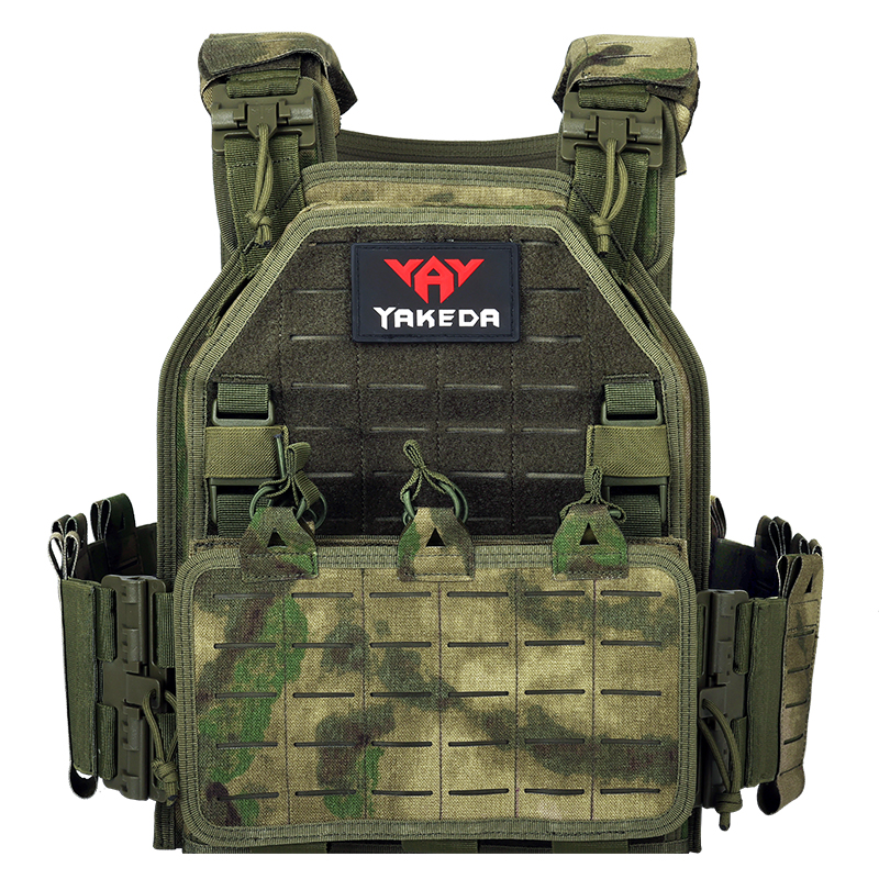 VT-6094A YAKEDA 1000D Nylon Tactical Gear Military Airsoft CS Game Hunting MOEEL Army Laser Cut Vest - ForcesArmy