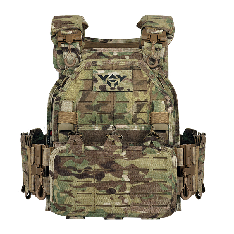 VT-6094A YAKEDA 1000D Nylon Tactical Gear Military Airsoft CS Game Hunting MOEEL Army Laser Cut Vest - ForcesArmy