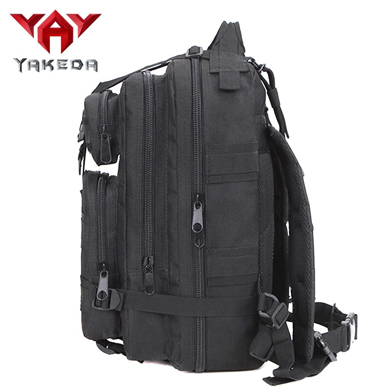 BK-5043 YAKEDA Hiking Camping Camouflage 25L Waterproof Army Tactical Backpack Outdoor Military Rucksack Hiking Trekking - ForcesArmy
