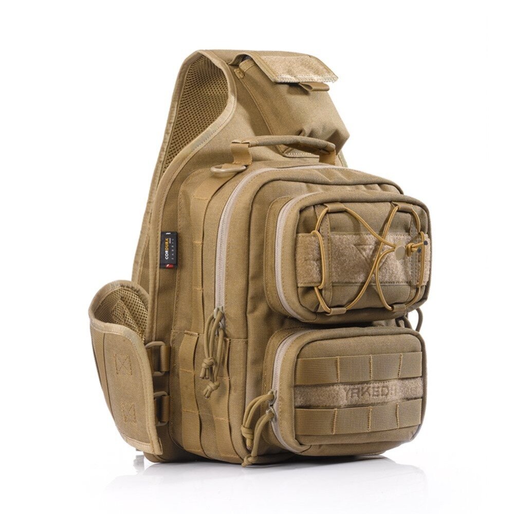 Outdoor Tactical Shoulder Backpack, Military & Sport Bag Pack Daypack for Camping, Hiking, Trekking, Rover Sling - ForcesArmy