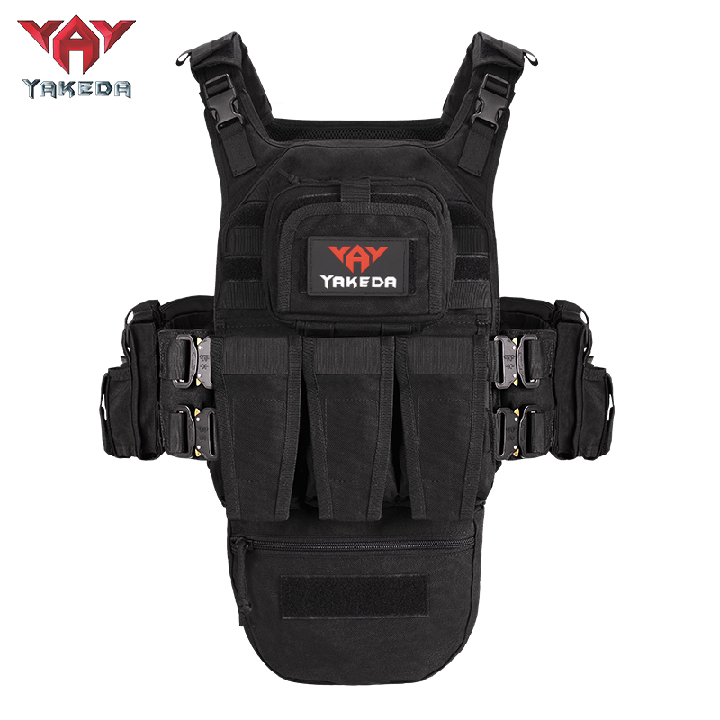 VT-8334 YAKEDA MOLLE Outdoor Chaleco Tactico Plate Carrier Tactical Vest - ForcesArmy