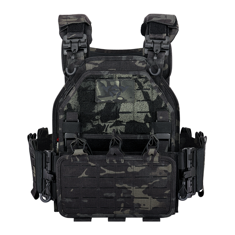 VT-6094A YAKEDA 1000D Nylon Tactical Gear Military Airsoft CS Game Hunting MOEEL Army Laser Cut Vest - ForcesArmy